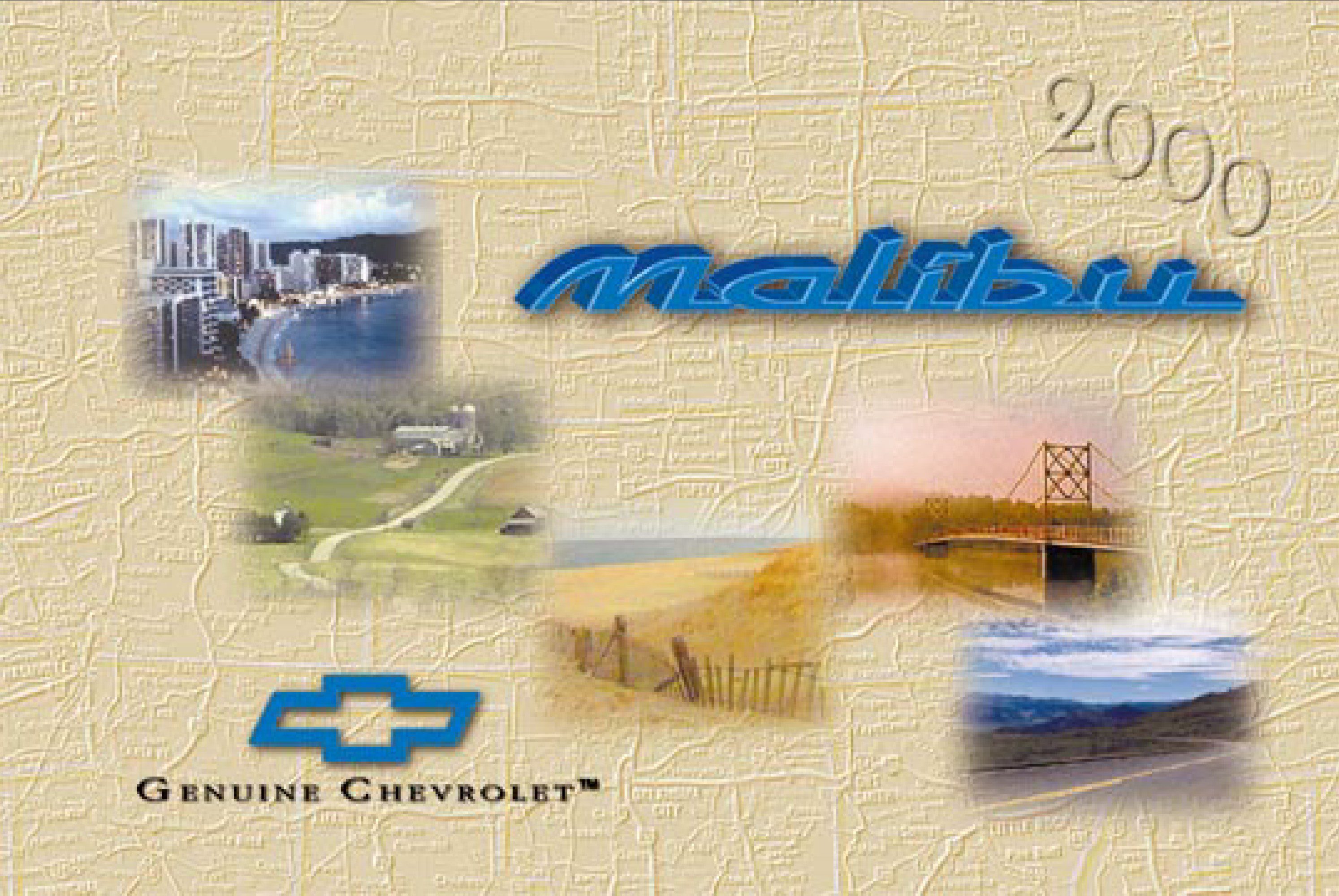 2000 chevrolet malibu owner's manual