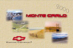 2000 chevrolet monte carlo owner's manual