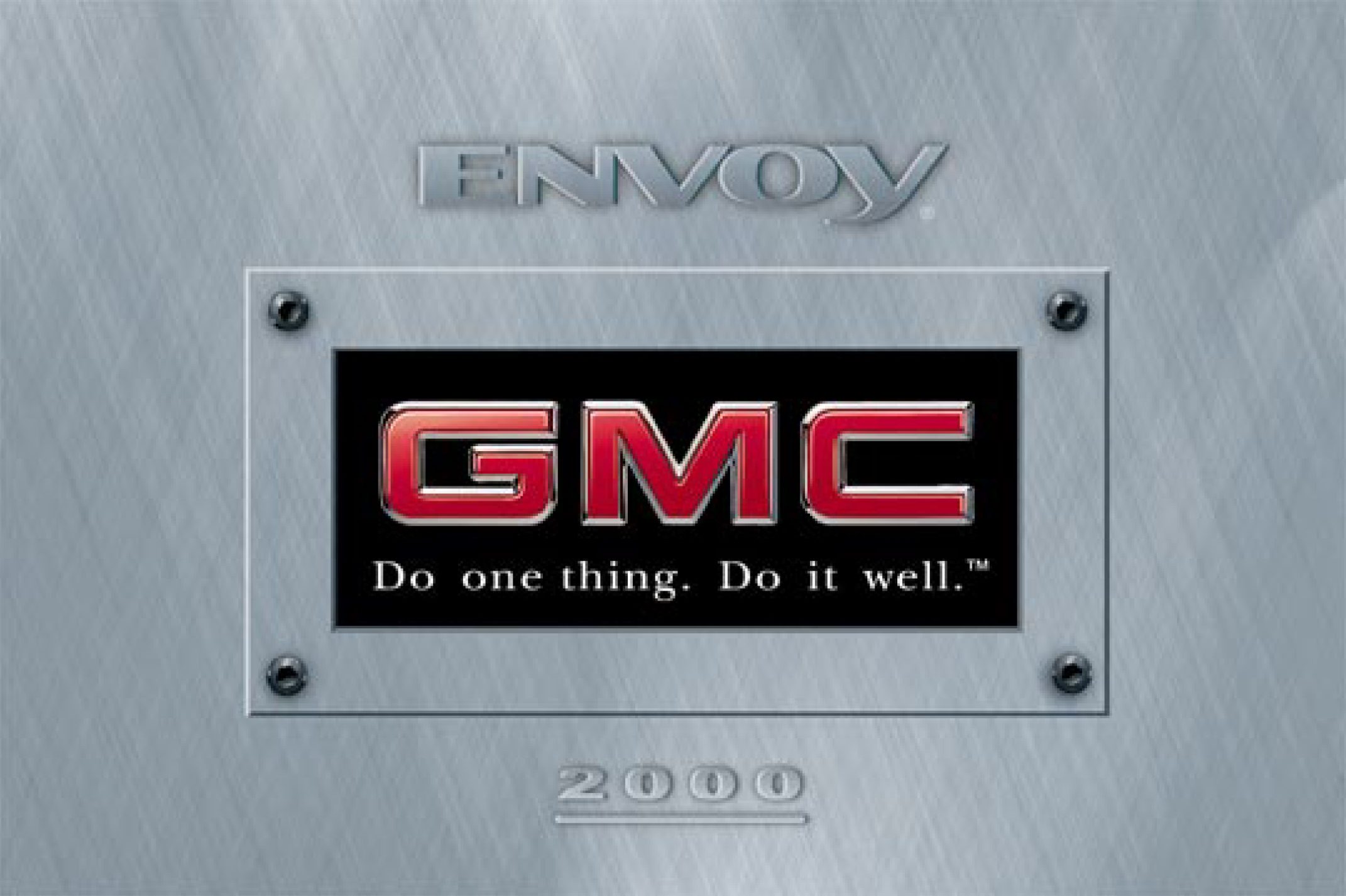 2000 gmc envoy owner's manual