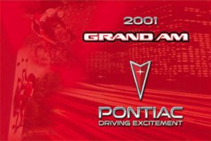 2001 pontiac grand am owner's manual