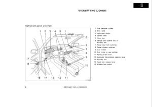 2001 toyota camry cng owner's manual