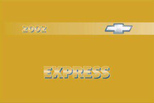 2002 chevrolet express owner's manual