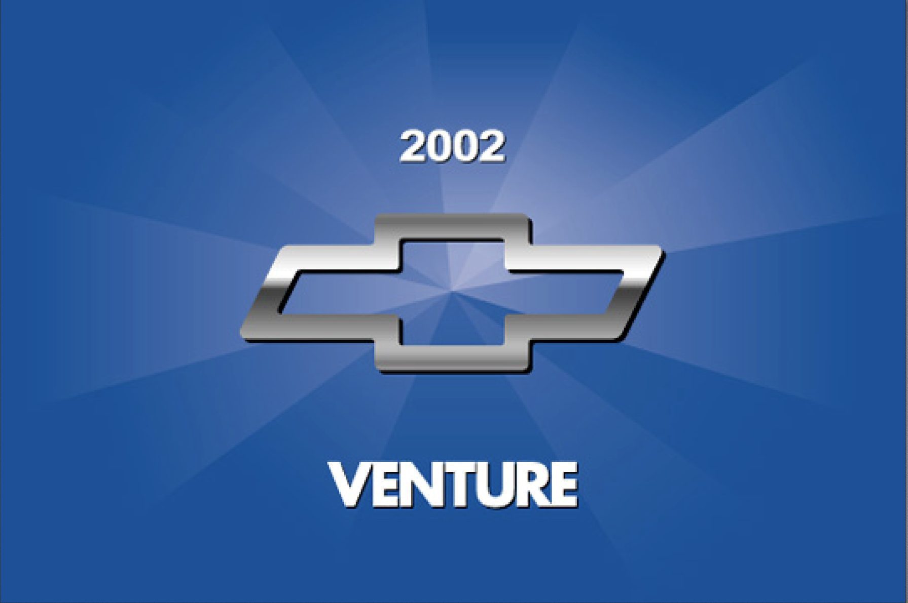 2002 chevrolet venture owner's manual