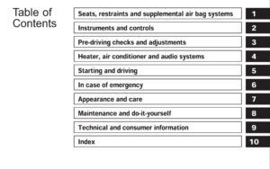 2002 nissan xterra owner's manual