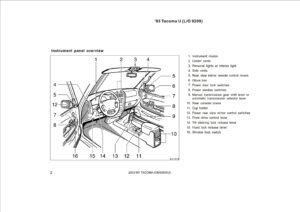 2003 toyota tacoma owner's manual