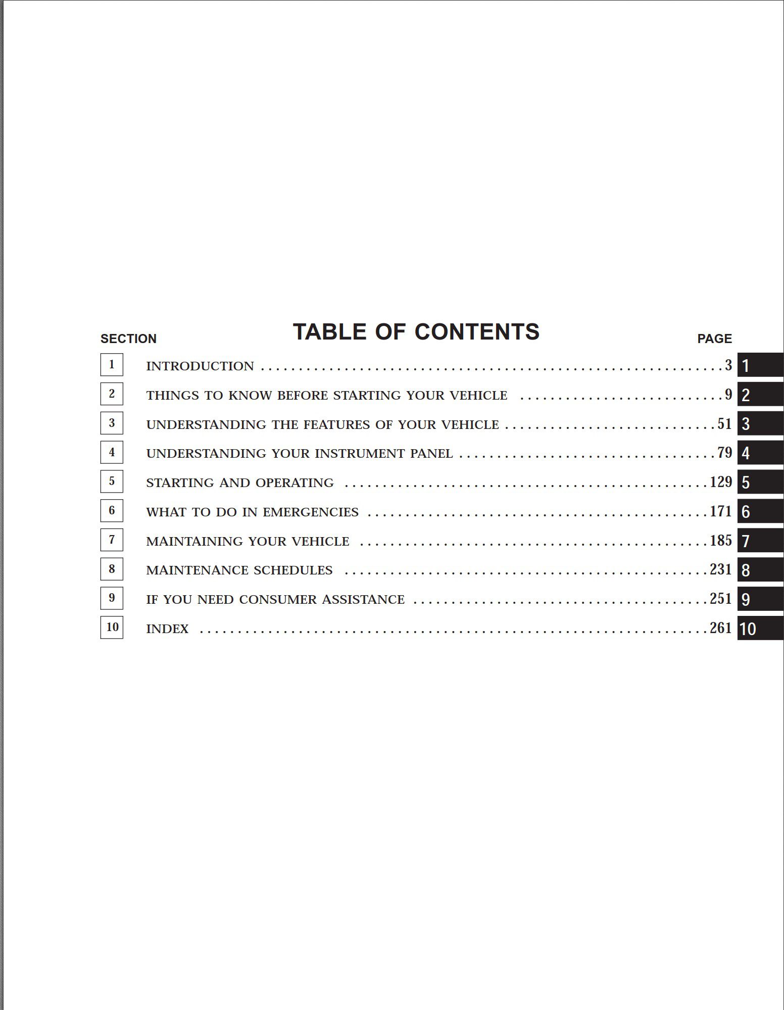 2004 chrysler sebring owner's manual