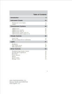 2004 ford f250 owner's manual