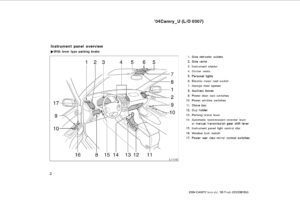 2004 toyota camry owner's manual