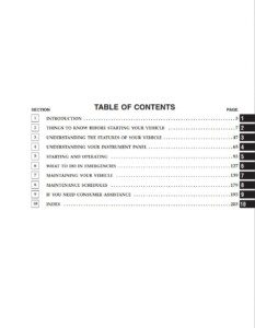 2005 dodge neon srt4 owner's manual