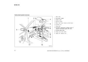 2005 toyota yaris owner's manual