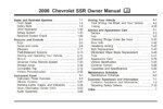 2006 chevrolet ssr owner's manual