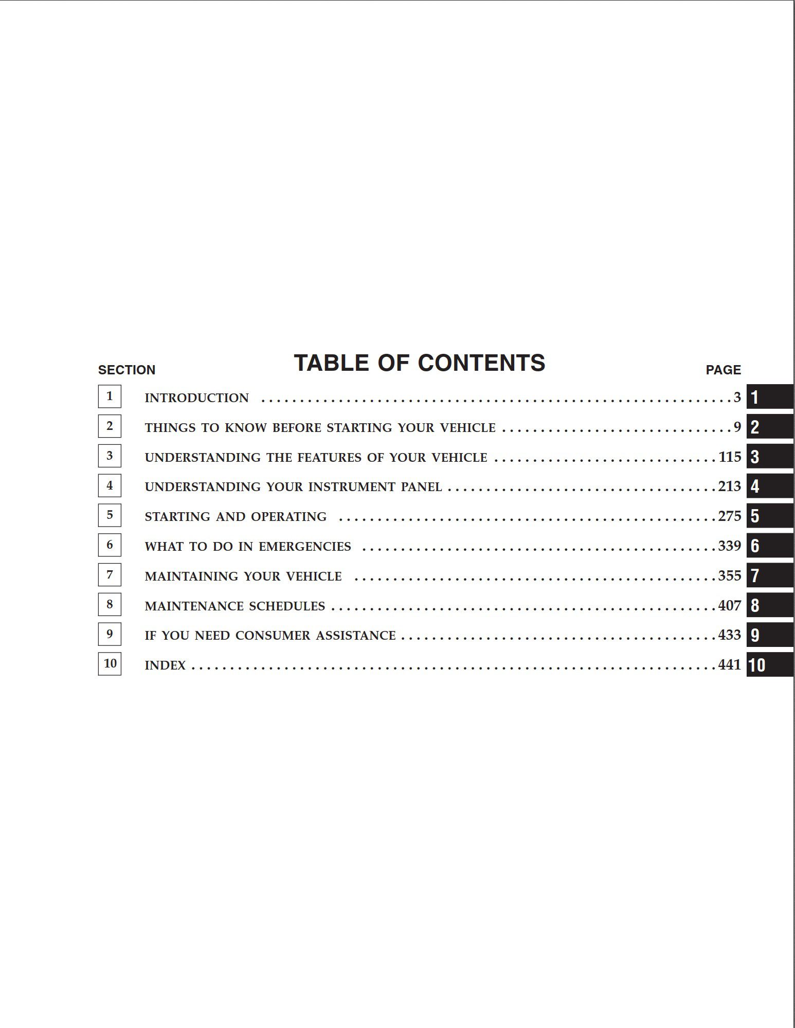 2007 chrysler pt cruiser owner's manual