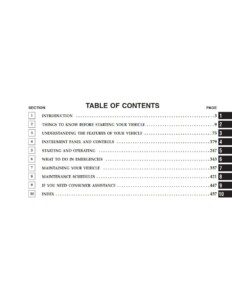 2007 dodge durango owner's manual