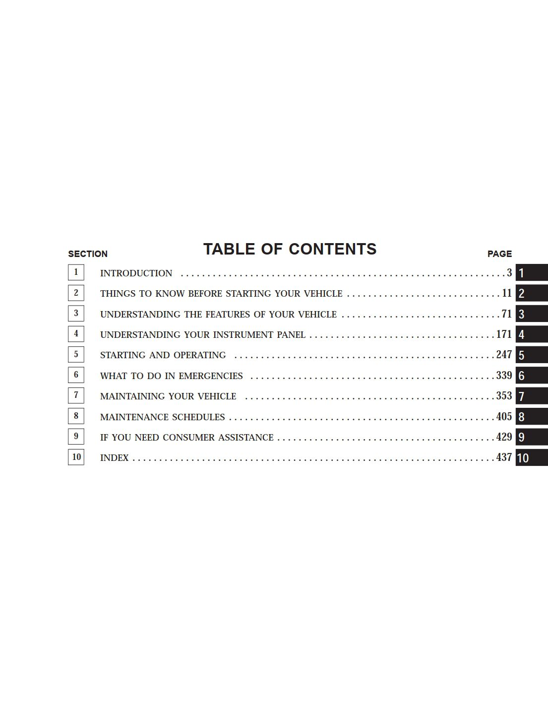 2007 jeep commander owner's manual