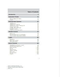 2008 ford f350 owner's manual