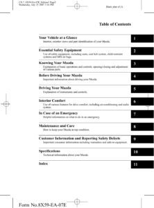 2008 mazda cx7 owner's manual