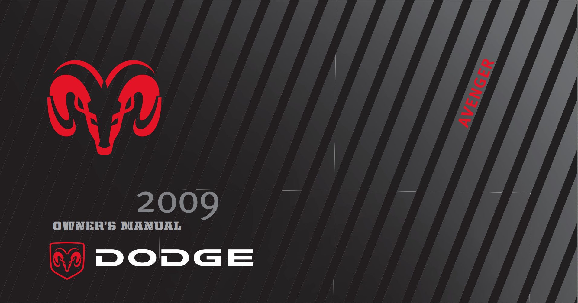 2009 dodge avenger owner's manual