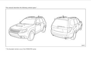 2009 subaru forester owner's manual