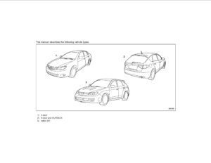 2009 subaru impreza owner's manual