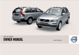 2009 volvo xc90 owner's manual