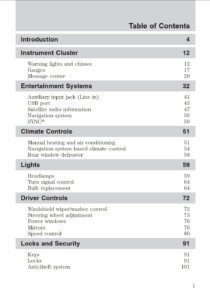 2010 ford mustang owner's manual