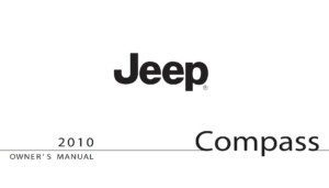 2010 jeep compass owner manual