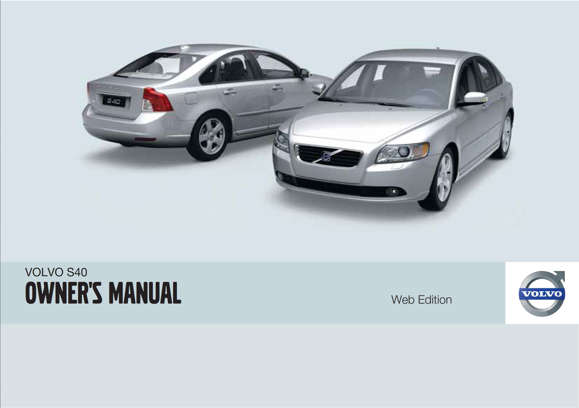 2010 volvo s40 owner's manual