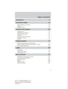 2011 ford f550 owner's manual