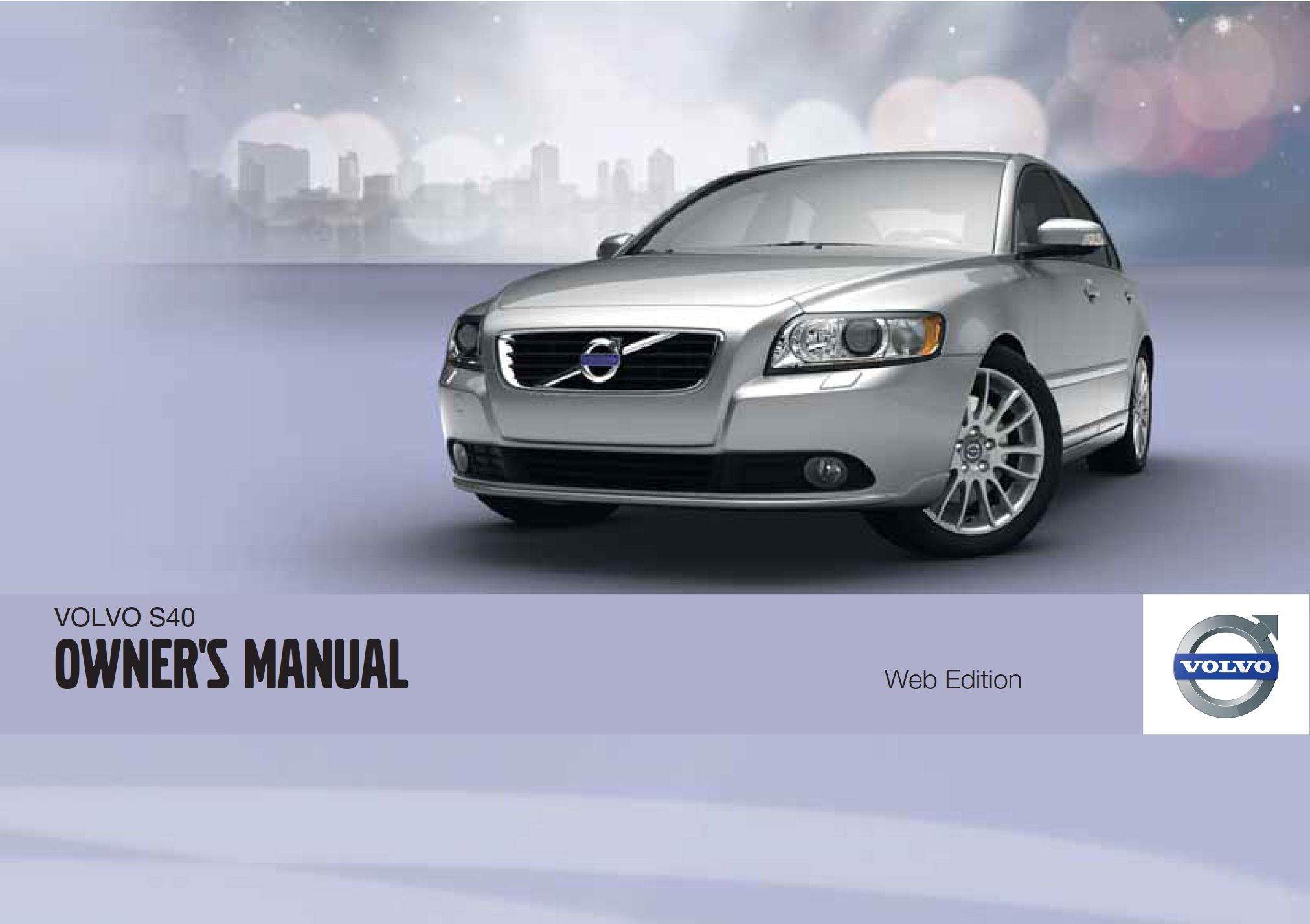 2011 volvo s40 owner's manual