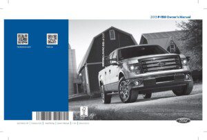 2013 ford f150 owner's manual