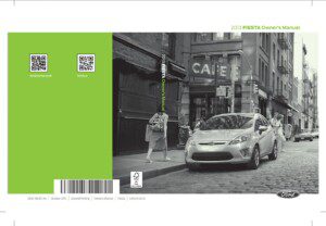 2013 ford fiesta owner's manual