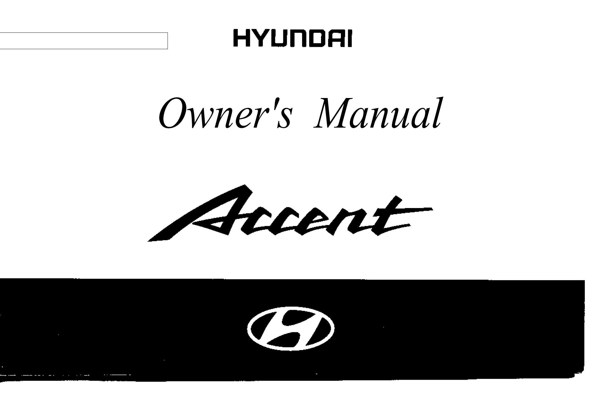 2013 hyundai accent owner's manual