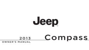 2013 jeep compass owner manual