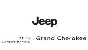 2013 jeep grand cherokee owner manual