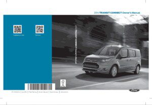 2014 ford transit connect owner's manual