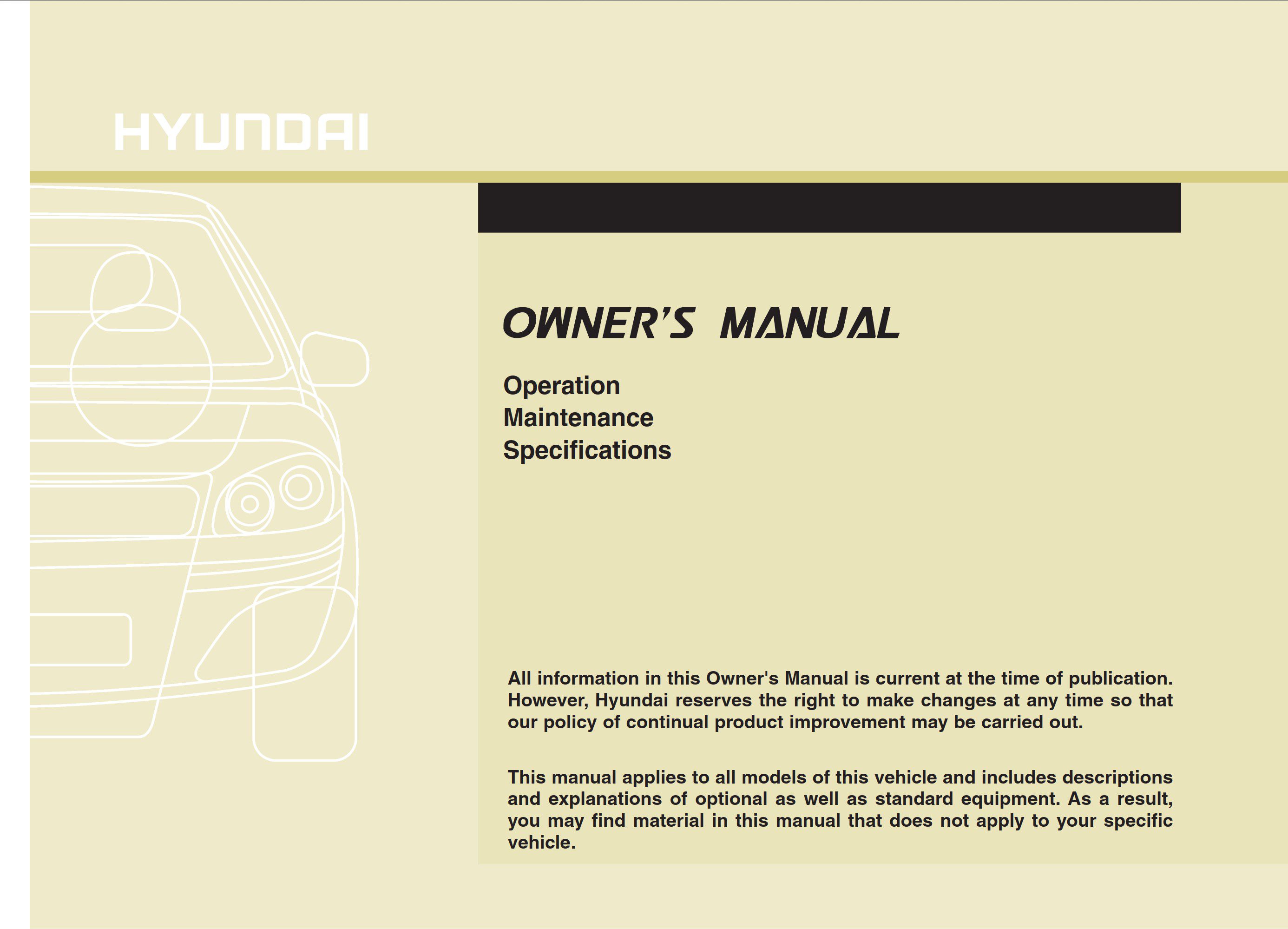 2014 hyundai genesis owner manual