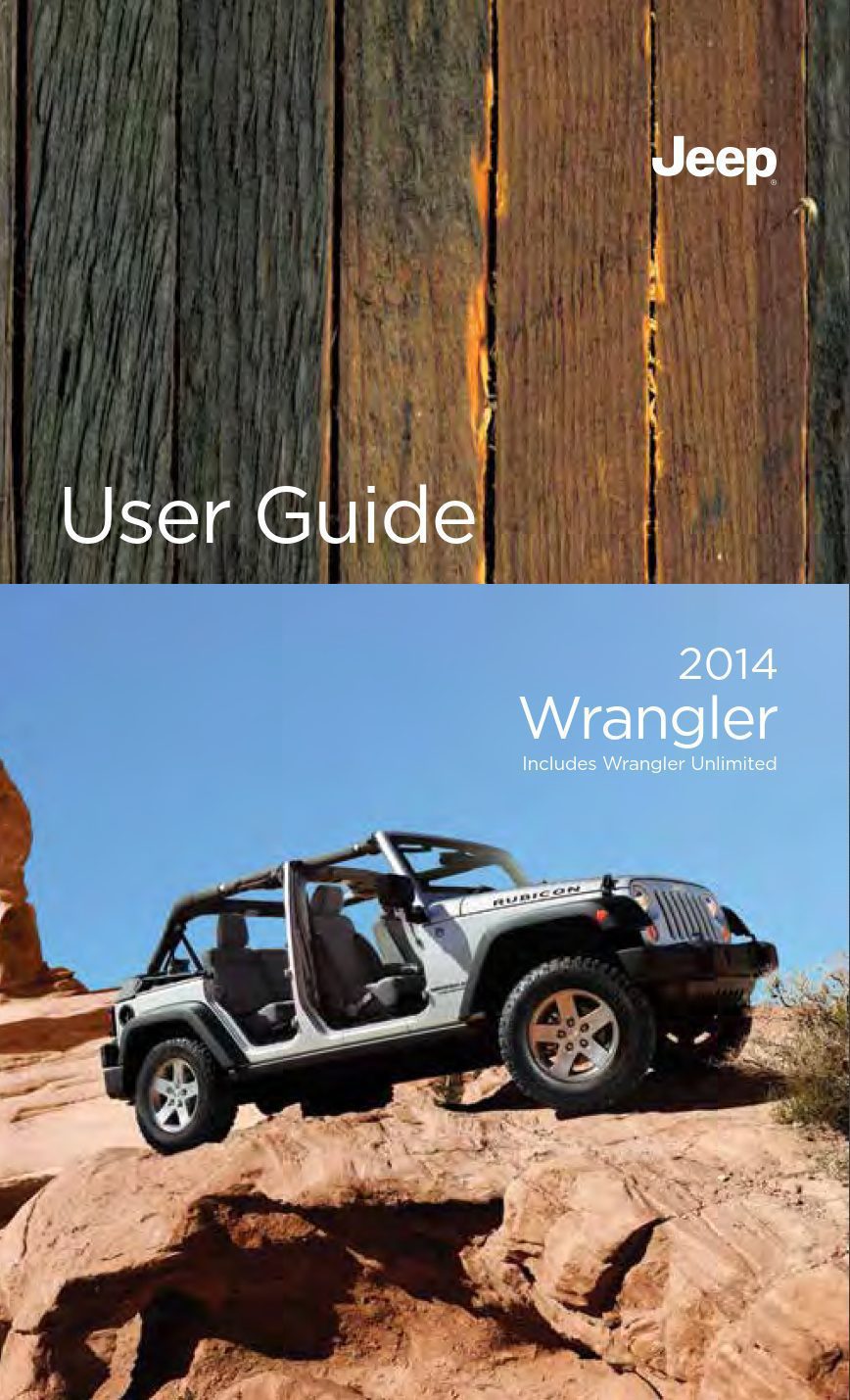 2014 jeep wrangler unlimited owner's manual