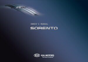 2014 kia sorento owner manual