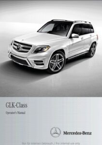 2014 mercedes benz glk class owner's manual