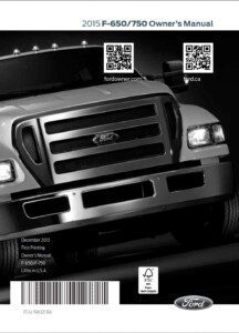 2015 ford f650 f750 owner's manual