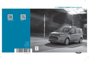 2015 ford transit connect owner's manual