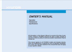 2015 hyundai genesis owner manual