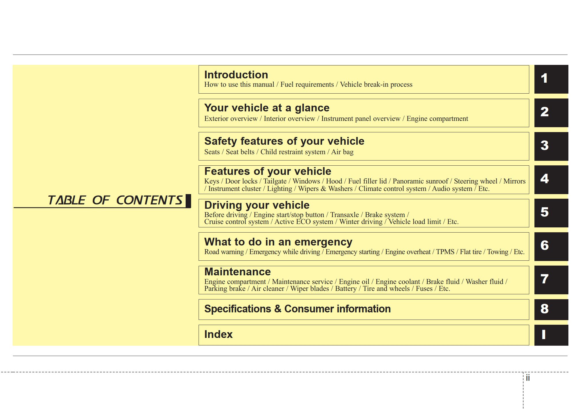 2015 kia rondo owner's manual