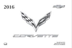 2016 chevrolet corvette owner's manual