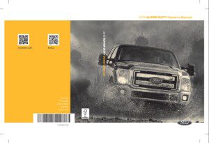 2016 ford f450 super duty owner's manual