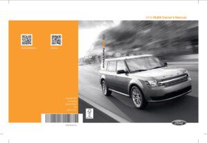 2016 ford flex owner's manual