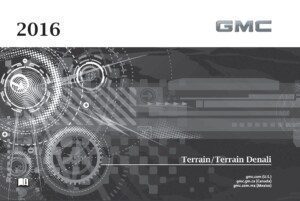 2016 gmc terrain owner's manual