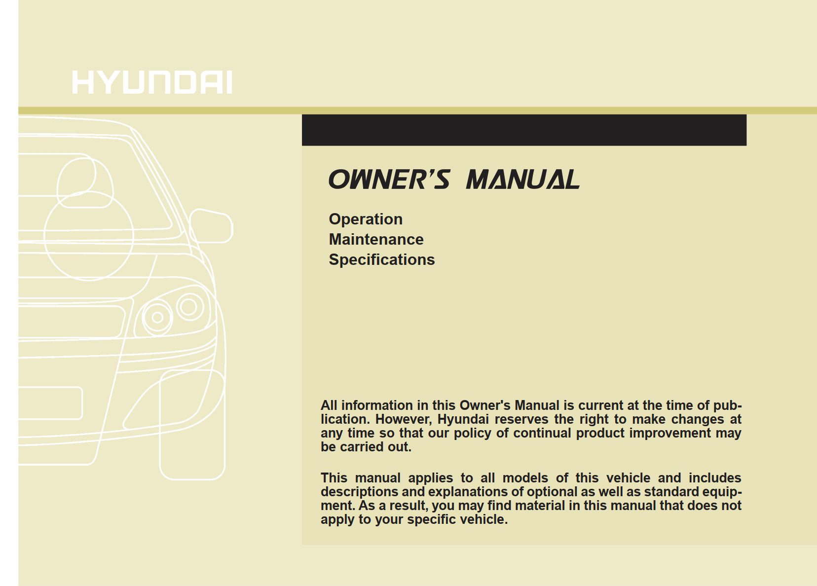 2016 hyundai azera owner manual