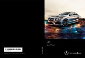 2016 mercedes benz cla owner's manual