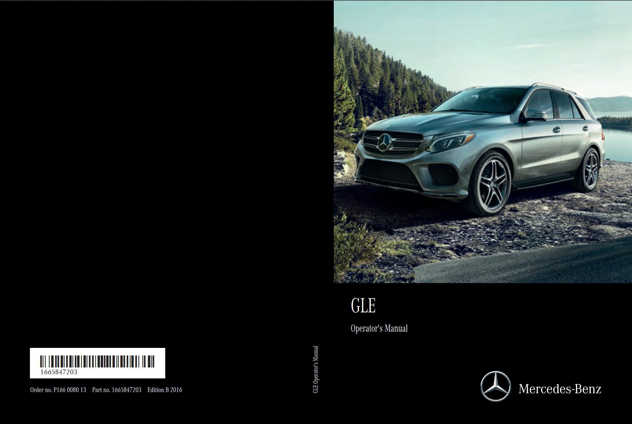 2016 mercedes benz gle owner's manual